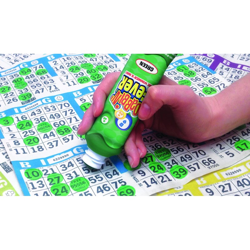 Dabbin' Fever Bingo Daubers One Dozen 3 Ounce Ink Dabbers