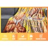 Huglanket Bread Bakery Gifts Blanket, Bed Flannel Plush Throw, for