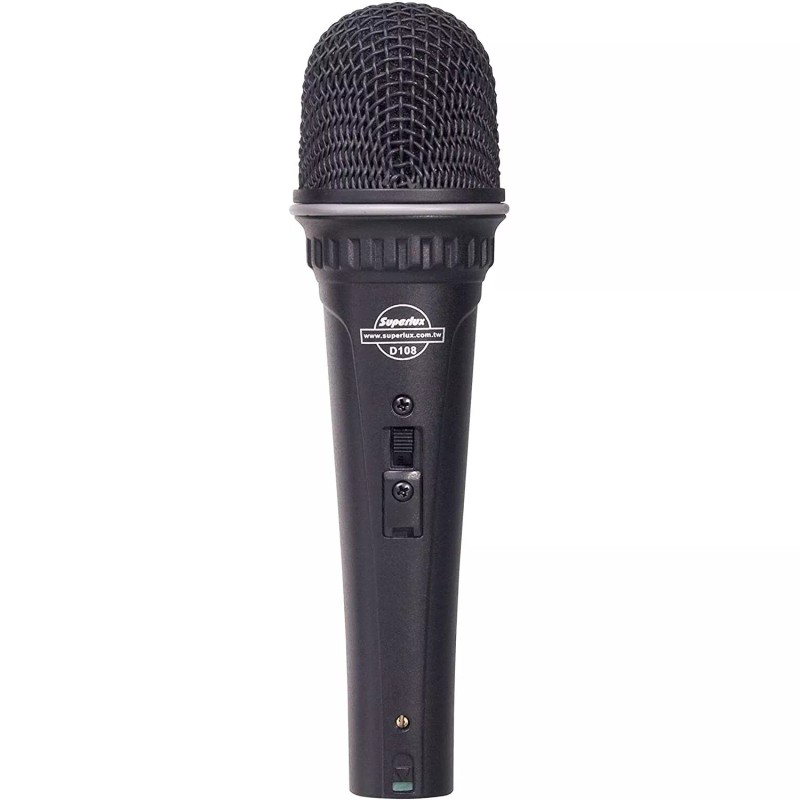Superlux D108A Supercardioid Dynamic Vocal Mic for Recording