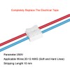 FULARR 62Pcs Spring Wire Connectors, Quick Connector Spring Connector, Electrical