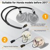 FARBIN Car Horn Special Plug Compatible with Honda (-2016) Adapter