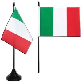Italy Table Flag 4 x 6 inch