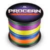 Procean 100% PE 4 & 8 Strands Braided Fishing Line,