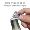 Imentha Titanium Carabiner Keychain with Bottle Opener - Heavy Duty
