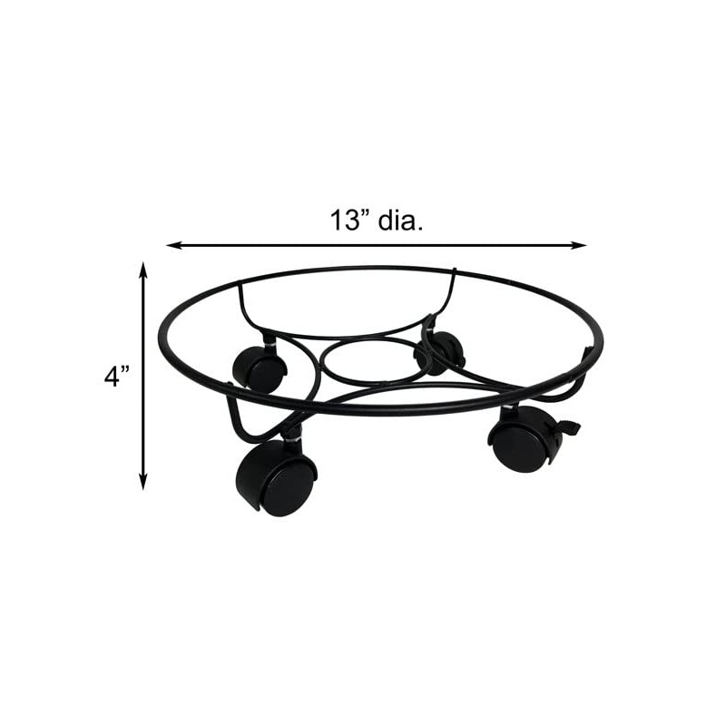 Heavy-Duty Plant Caddy, 13" Dia., by Harbor Gardens