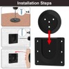 Flintronic Dartboard Bracket Hanging Dartboards, Sturdy Dartboard Mounting Stand Kit