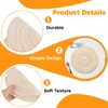 4Pcs Round Braided Woven Place Mats, 30 x 30cm Round