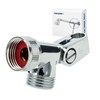 Tecuro Joint Shower Pole and Hose Connector Piece Heavy Weight