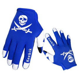 Keebik Pirate Motorcycle Gloves for Men&Women,Cycling Glove Breathable Dirtbike Glove for ATV MTB Motorbike Motocross Racing
