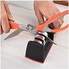 Afilador de Cuchillos profesional Saca filo con 3 etapas de