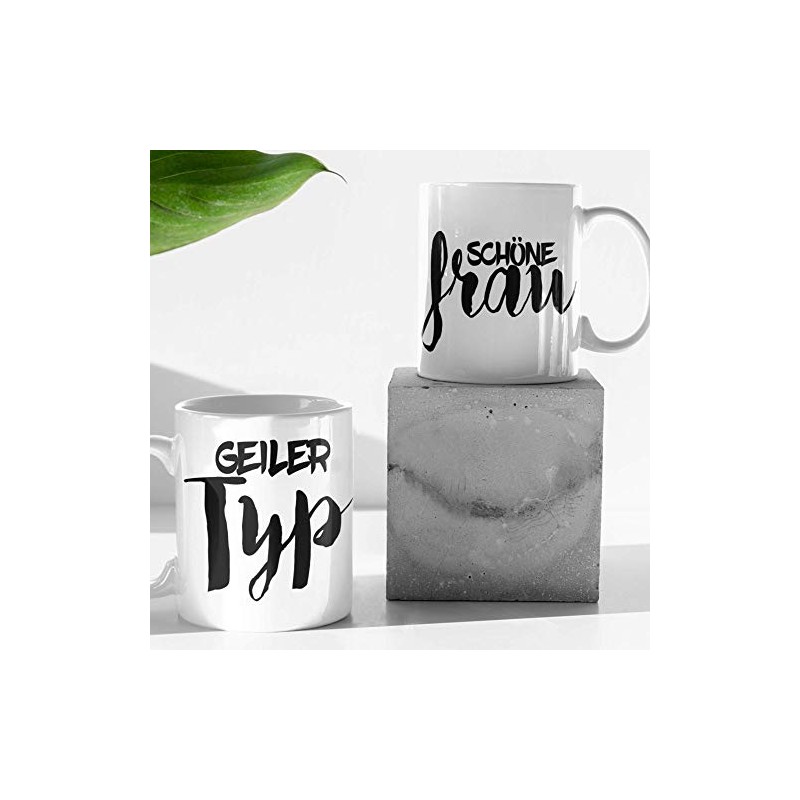 Set of 2 Gift Set 2 Cups Hooly Type Beautiful