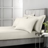 Bianca 400 Thread Count Cotton Sateen Standard Pillowcase Pair Oyster