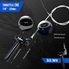 Throttle Grip Motorcycle 22mm CNC Aluminum Quick Twister Throttle Cable