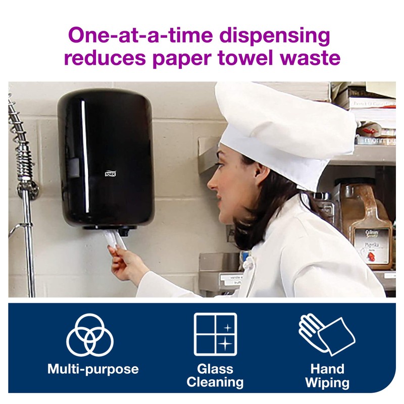 Tork Soft Centerfeed Hand Towel White M2, High Absorbency, 6