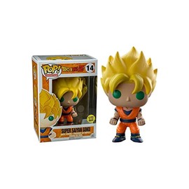 Dragon Ball Z Funko POP Vinyl Figure - Glow in the Dark Super Saiyan Goku