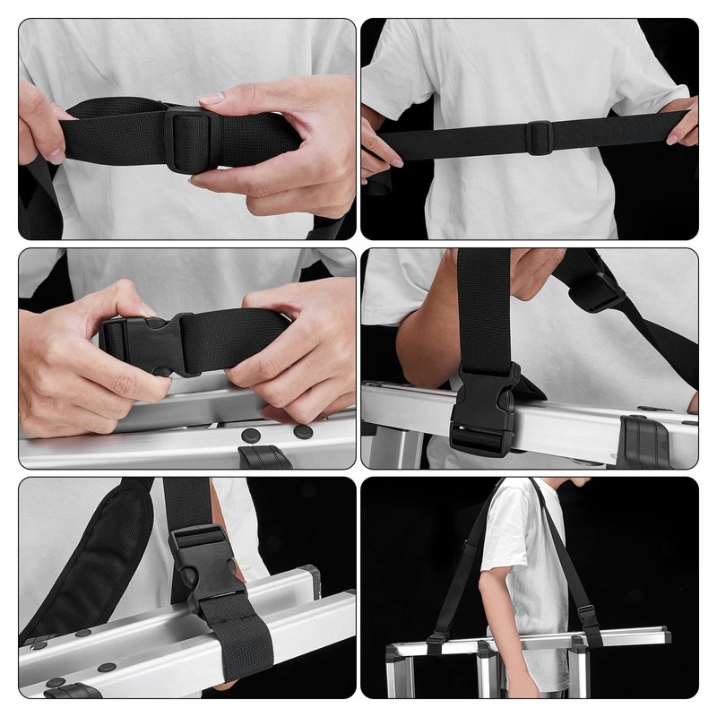 Archerest Kick - Correas de transporte ajustables con almohadilla de
