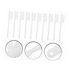 FOMIYES 20pcs Mini Prison Toothbrushes Short Oral Cleaning Brushes for