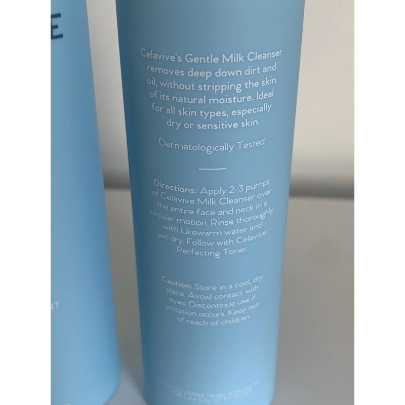 USANA Celavive Gentle Milk Cleanser Moisturizer Soap Rich Hydration 4.0