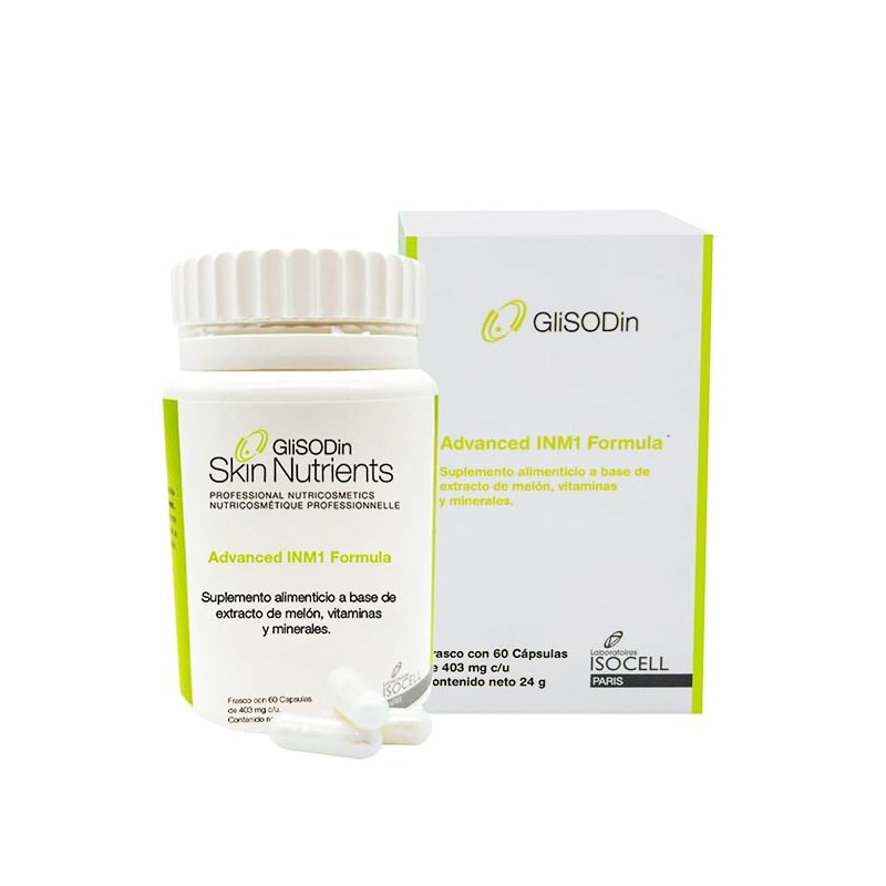 Glisodin Skin Nutrients - Advanced INM1 Formula - 60 cápsulas