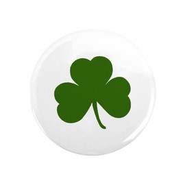 CafePress St Patricks Day Irish Shamrock Magnet 2.25" Round Magnet, Refrigerator Magnet