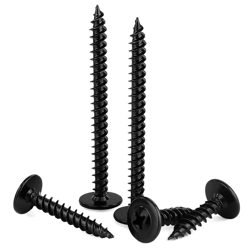 MewuDecor #10 x 3/4" Wood Screws Truss Head Fast Self