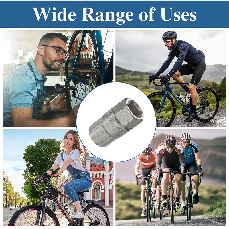 RFYTDCF Pack of 2 Bicycle Cassette Tool, Sprocket Puller Repair