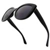 VITENZI Gafas de sol bifocales de gran tamaño para lectores