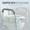 OasisSpace Stand Alone Raised Toilet Seat 400lbs - Medical Raised