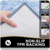 smiry Microfiber Non-Slip Bath Mats for Bathroom, Extra Soft Absorbent