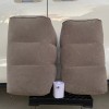 OPT7 NEW GRAY Inflatble ottoman seat footrest conversion w air