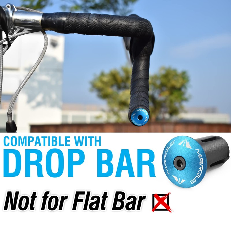 Marque Alloy Enz Handle Bar End Plugs – 2PCS per