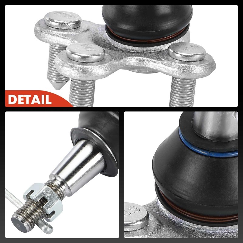 A-Premium 2 x Front Lower Ball Joint, Compatible with Honda