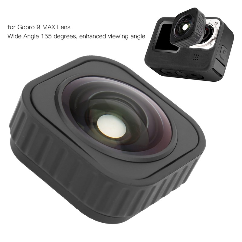 Sports Camera Wide Angle Lens 155 Degrees Optical Glass Lens