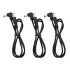 BlingKingdom 3pcs Guitar Pedal Power DC Cable for Effect Pedal