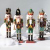 Christmas Wooden Nutcracker Figures 12 inch Nutcracker Ornament Christmas Decorations