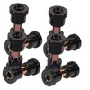 Alipis 8pcs Golf Cart Rear Leaf Spring Bushings Kit Durable