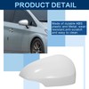 ROWORKX Passenger Side Mirror Cover Compatible with Toyota Prius C