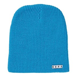 neff Daily Heather Beanie Hat for Men and Women, Cyan, One Size