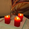 ToCi LED Candles Red Diameter 7.5 x 15 cm -