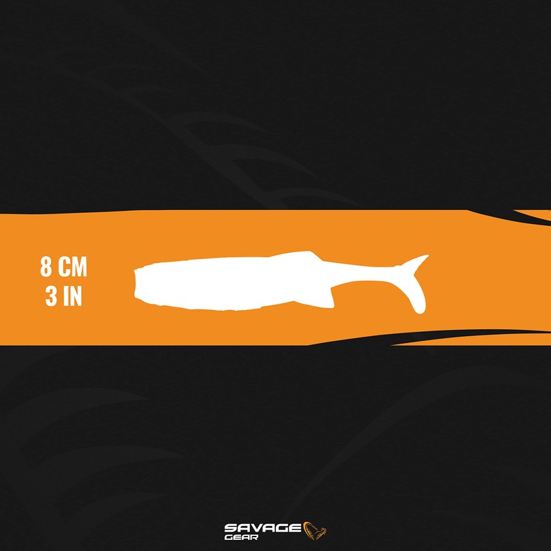 Ned Minnow 3" 5 pcs (Electric Shad) 3474 One Size