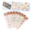 VILLFUL Gentle Acrylic Butterfly Stickers 8 Sets Rhinestone Stickers for