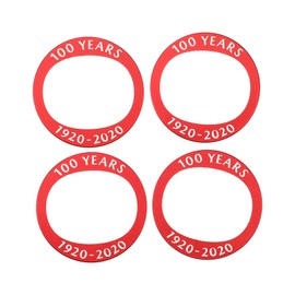 ACROPIX Wheel Rim Center Cap Hub Ring Cover for Mazda CX-3 CX-4 CX-5 Red 4pcs