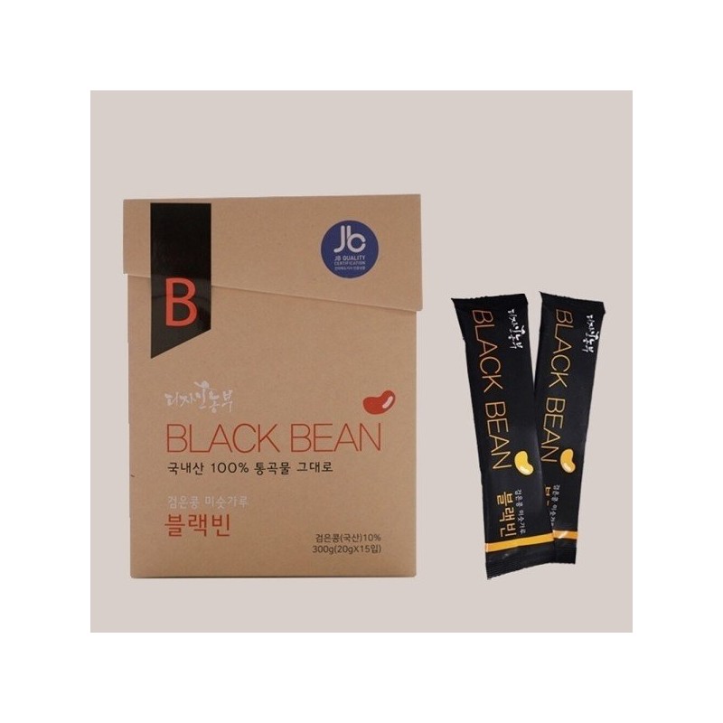 건강선식 검은콩 미숫가루 스틱형 300g (20g x 15개) Health Snack