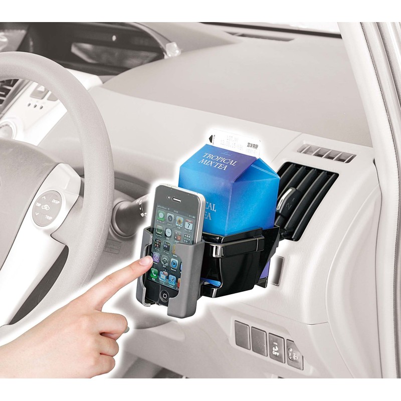 ナポレックス(Napolex) 車用 スマートフォンACホルダー Fizz-1018