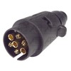 APUK 10x Trailer 7 Pin Plug 12V Male Replacement for