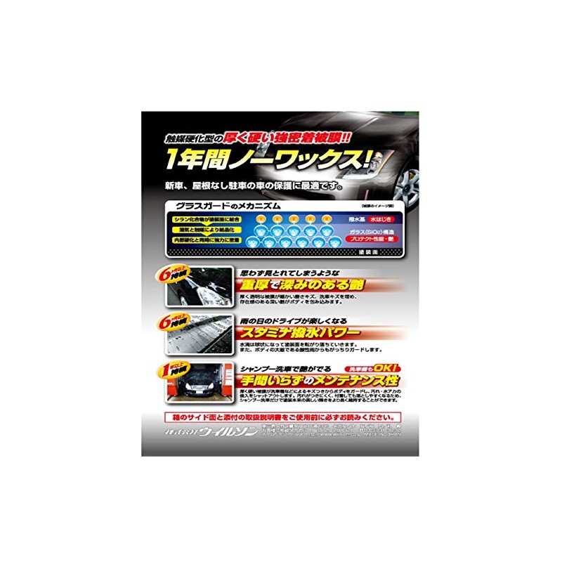 Wilson Glass Guard Coating Care