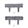 Garden Fence Decorative Plastic Fence Recyclable Plastic Barrier Environmental Protection
