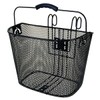M-Wave Quick Mount Wire Basket, Black, 18.5 Liters