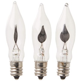 Kurt S. Adler Replacement Bulb for UL0702 and UL0740, 3 Piece Set
