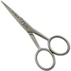Tenartis 167 4" Stainless Steel Beard and Moustache Scissors with
